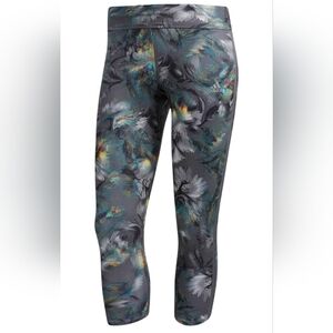 adidas response 3/4 Q2 ti women's running tights size small